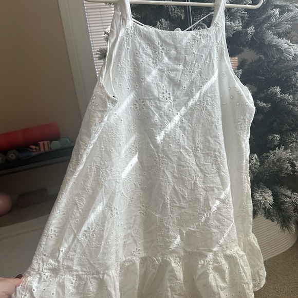 Forever 21 Ivory Eyelet Babydoll Dress/Swim Cover Up - Picture 6 of 10